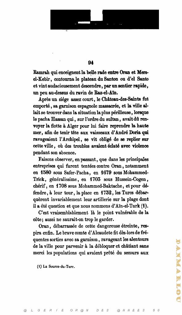 HISTOIRE D ORAN AVANT PENDANT APRES LA DOMINATION ESPAGNOLE D HENRI LEON FEY 1858_000111.jpg